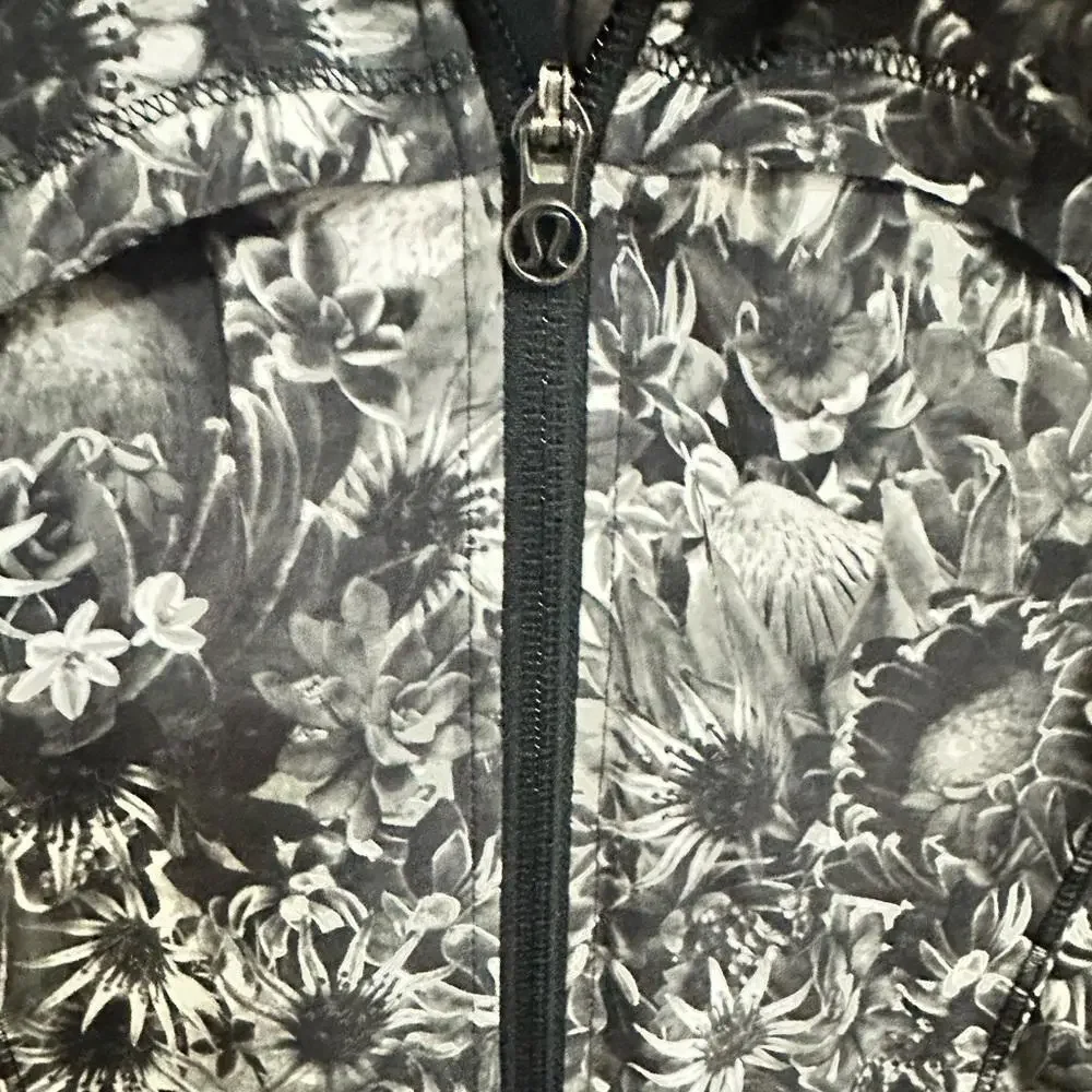 Lululemon Bring Back The Track Jacket Flowabunga Black 2